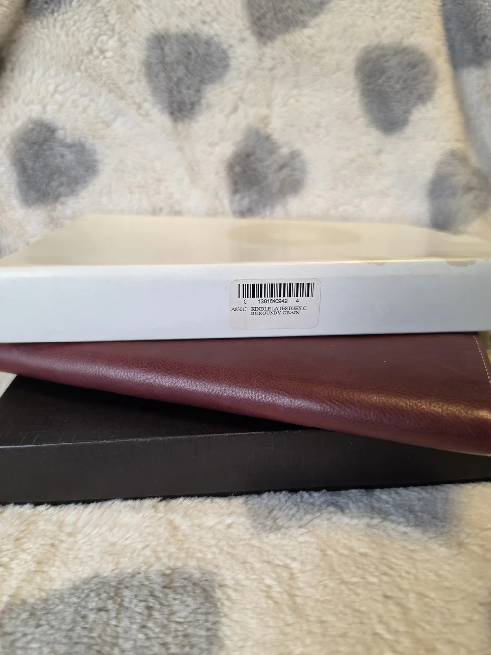 Cole Haan Burgundy Leather Kindle Cover